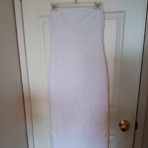 White new Babaton tube dress size 10